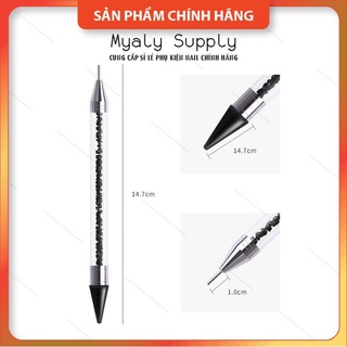 Bút Chấm Đá Nail 2 Đầu Cán Đá SP000171