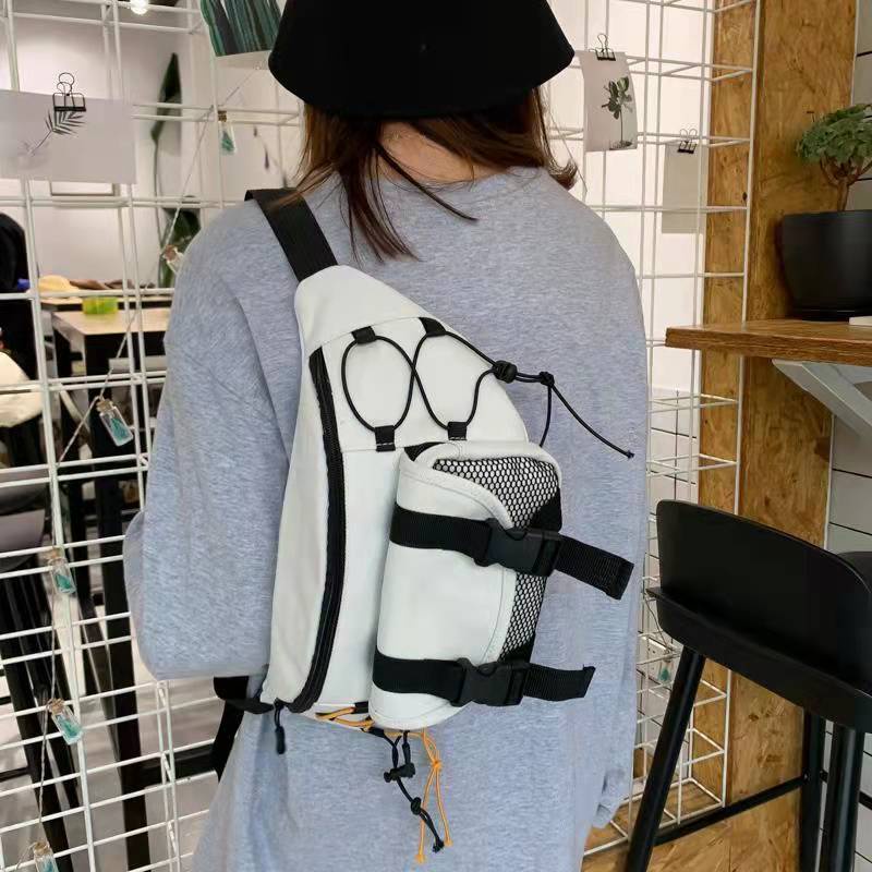 Túi Đeo Chéo Canvas Phong Cách HipHop Siêu Ngầu Thời Trang Unisex | BigBuy360 - bigbuy360.vn