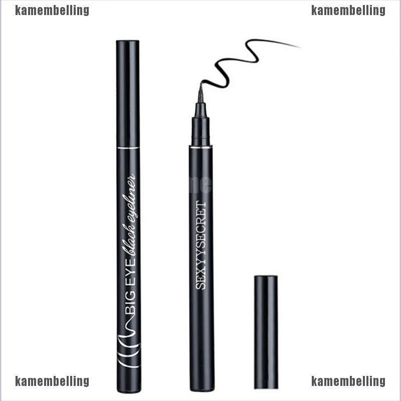Bút Kẻ Mắt Dạng Lỏng Màu Đen Lâu Trôi Chống Thấm Nước KAM