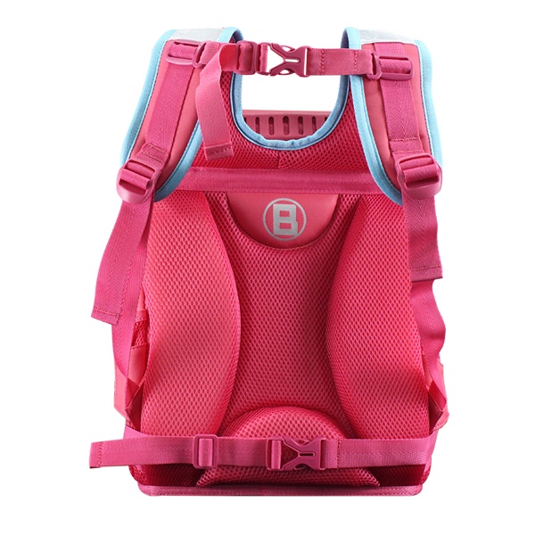 Balo Smartkids Chống Gù Japanese Style-Kimono B-12-111 Hồng, chống nước, dành cho học sinh cấp 1