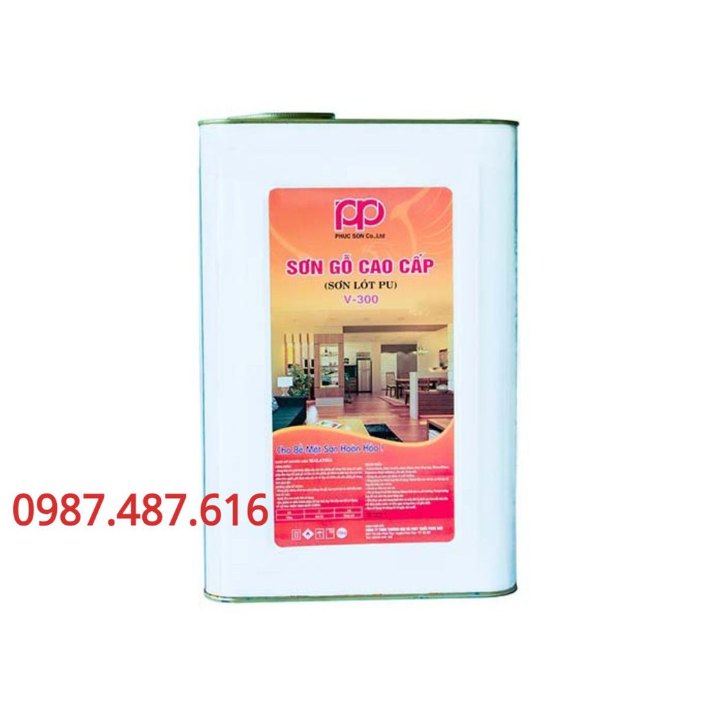 Sơn Pu sơn gỗ cao cấp Sơn Lót V300