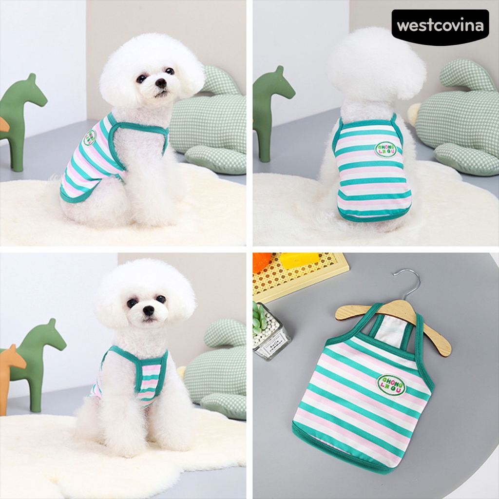 [Mới]♞Áo Thun Sọc Ngang Cho Thú Cưng