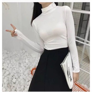 Áo tay dài cổ lọ