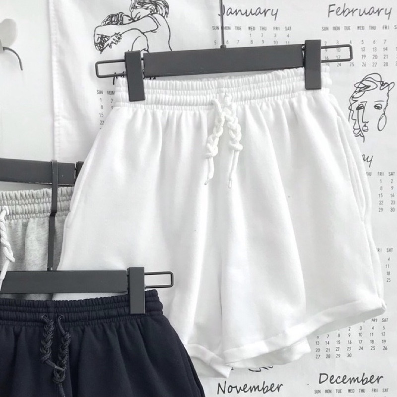Quần short nữ PUCI - Chất nỉ da cá