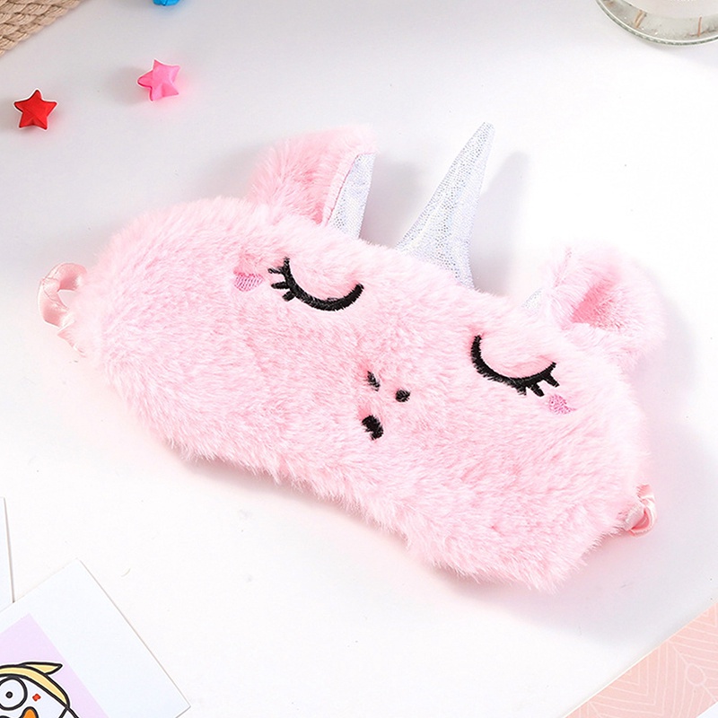 Mặt Nạ Che Mắt Ngủ Họa Tiết Hoạt Hình Dễ Thương Cho Bé