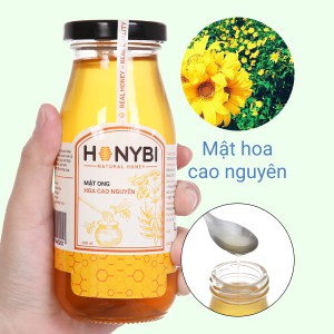 Mật Ong Hoa Cao Nguyên 500ml từ vùng đồi núi bazan từ hoa có thảo dược như hoa cỏ kim, hoa cỏ lào