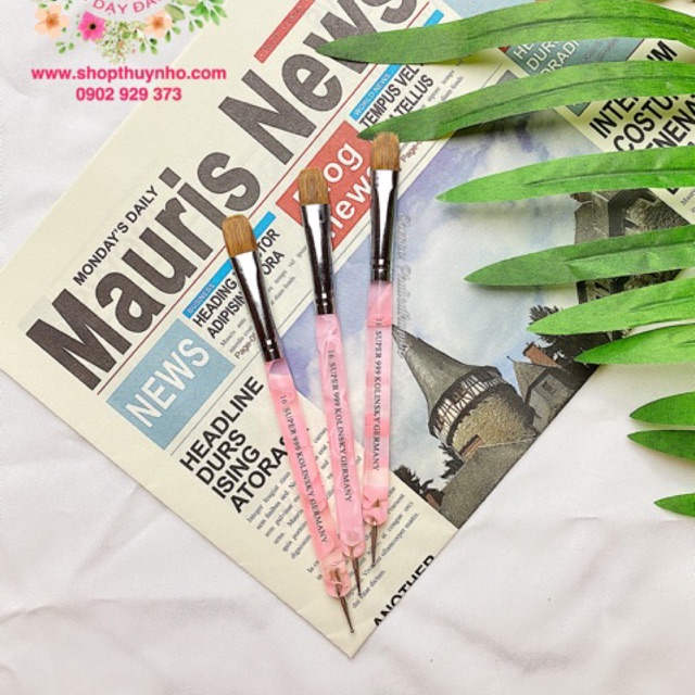 Cọ phen 2 đầu, cọ french 2 đầu loại tốt  - số 16