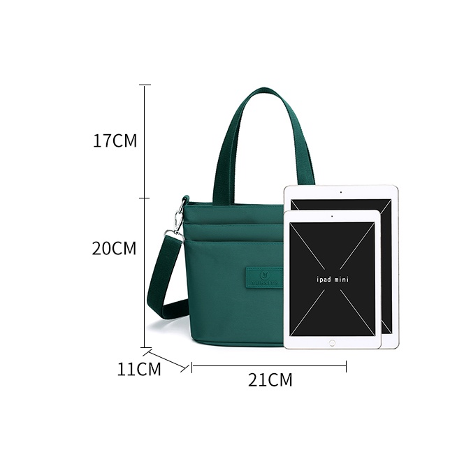 Túi Xách Canvas Siêu Nhẹ Chống Thấm Nước Thời Trang Cho Nữ