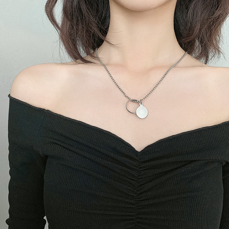 Vòng cổ thiết kế đơn giản phong cách hip hop cá tính