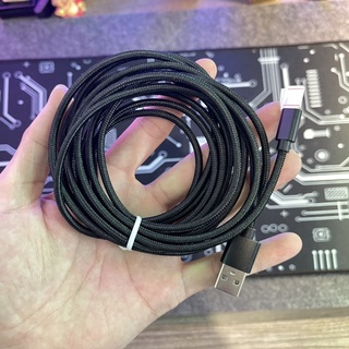 Cáp sạc ip 3m xịn ! có sạc nhanh ! bọc dù bền ! bh 3 tháng đổi mới !