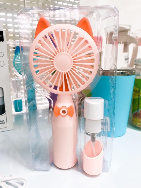 QUẠT TÍCH ĐIỆN+PHUN SƯƠNG MINI