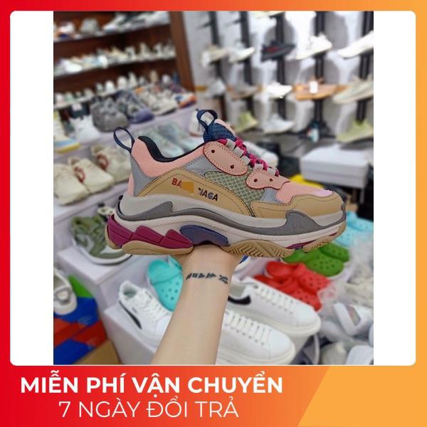 (⚡️Tặng Full bok + vớ + quà ⚡️) Giày sneakers B.LEN nam nữ tăng chiều cao 6cm êm chân nhiều màu GL 872