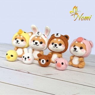 [DIY - LEN CHỌC] BỘ KIT SHIBA VUI VẺ 3 - CÓ VIDEO HƯỚNG DẪN