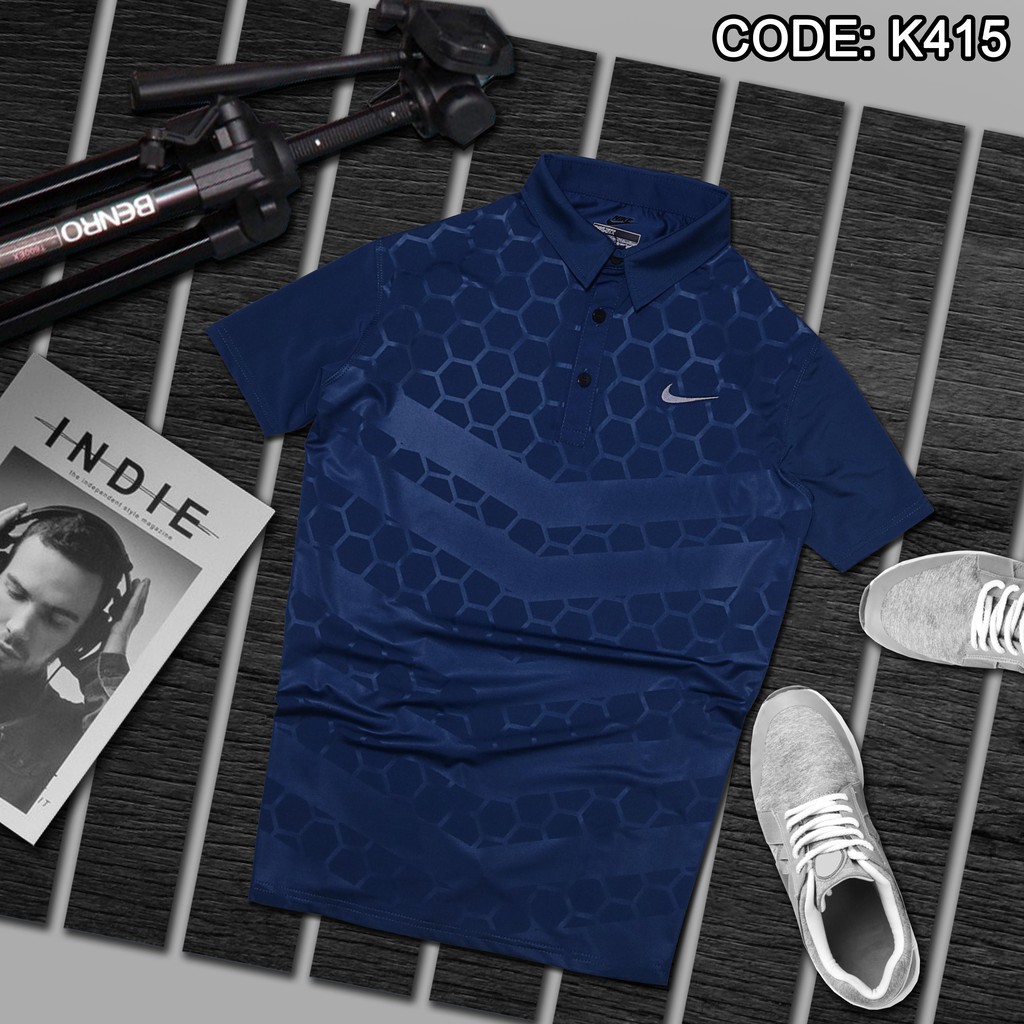 ÁO THUN THỂ THAO CÓ CỔ, Thun lạnh, size M - 2xl (K415) | BigBuy360 - bigbuy360.vn