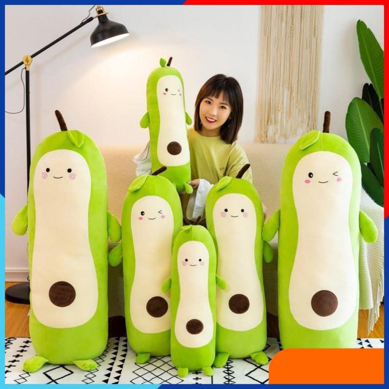 Gấu bông gối ôm hình trái bơ cao cấp