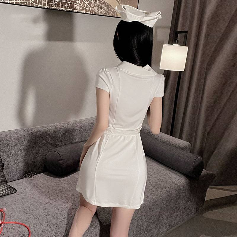 Bộ Đồ Ngủ Hóa Trang Nữ Y Tá Gợi Cảm Thời Trang