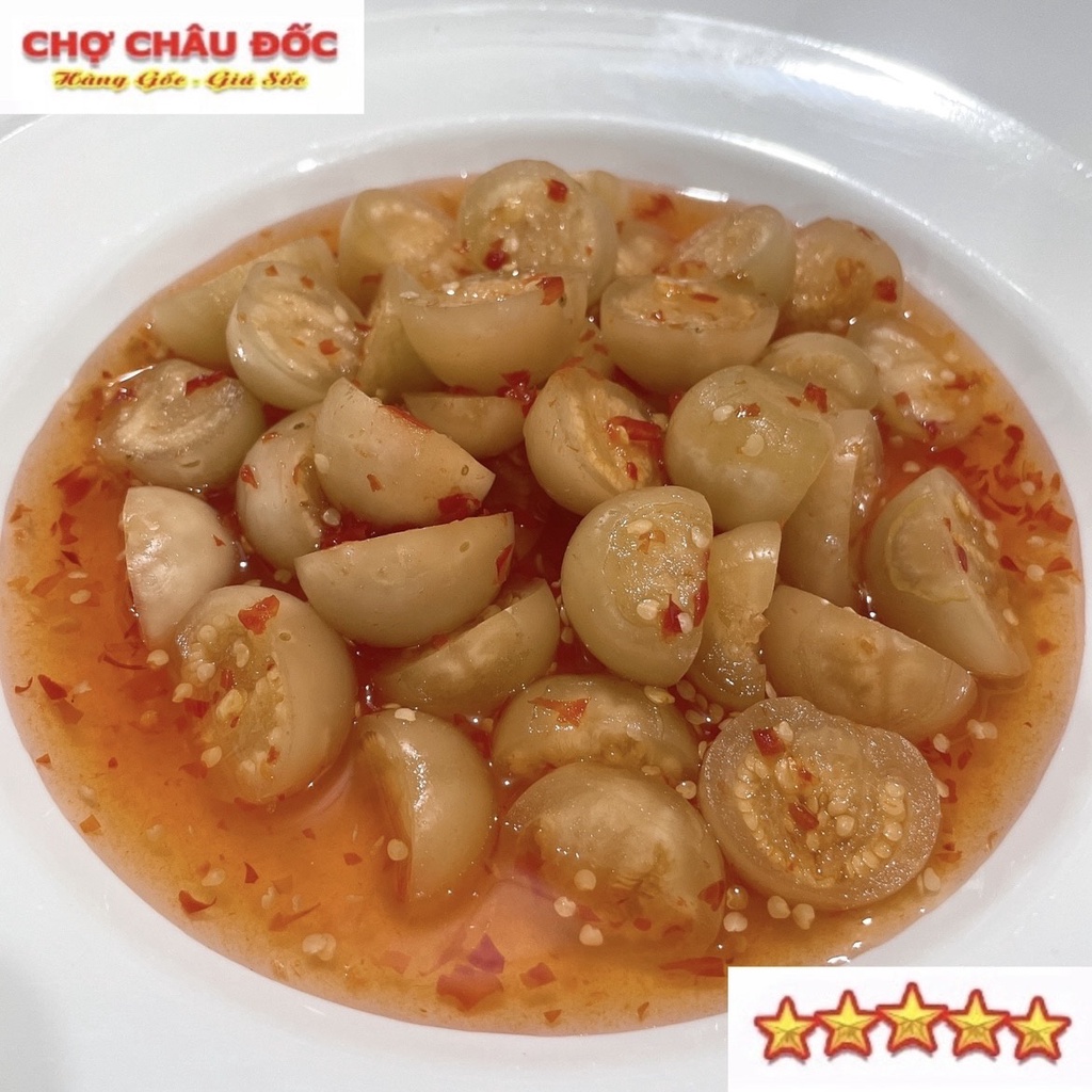 800gr Cà Pháo Chua Ngọt Châu Đốc Hương Vị Miền Tây Giòn Thơm Ngon