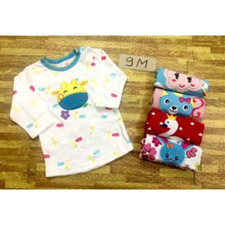 SET 5 ÁO CARTER TAY DÀI BÉ GÁI