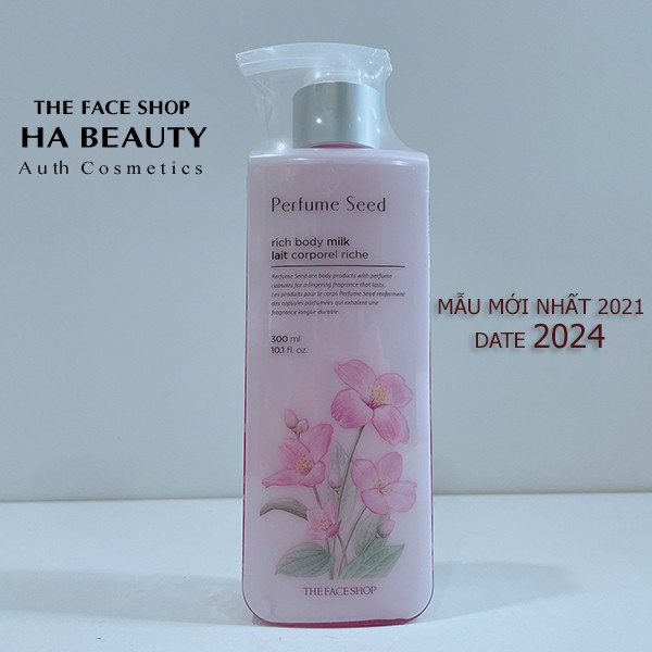 (Auth_Korea)Sữa dưỡng thể mịn sáng Perfume Rich 300ml The Face Shop