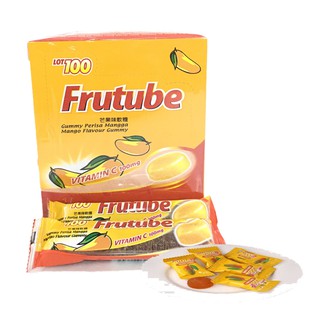Kẹo dẻo trái cây hương xoài lot 100 frutube mango 35g m1142 trinhcandy