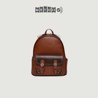 Balo thời trang nữ METUII thiết kế dáng hộp form cứng cáp B07