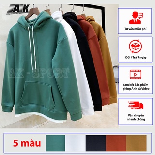 Áo Hoodie Nam Nữ Có Mũ, Áo Hoodie Chất Nỉ Bông Dày Dặn siêu chất (100% hình ảnh và video thật)
