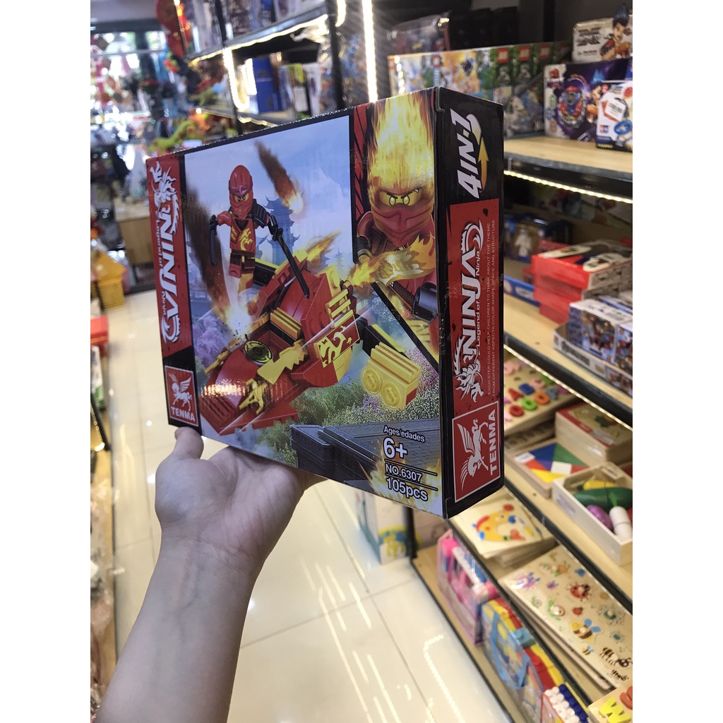 Ninjago - Lego Ninja Xếp Hình Xe Chiến Đấu