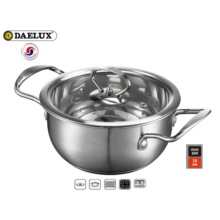 Nồi Inox Daelux 16cm