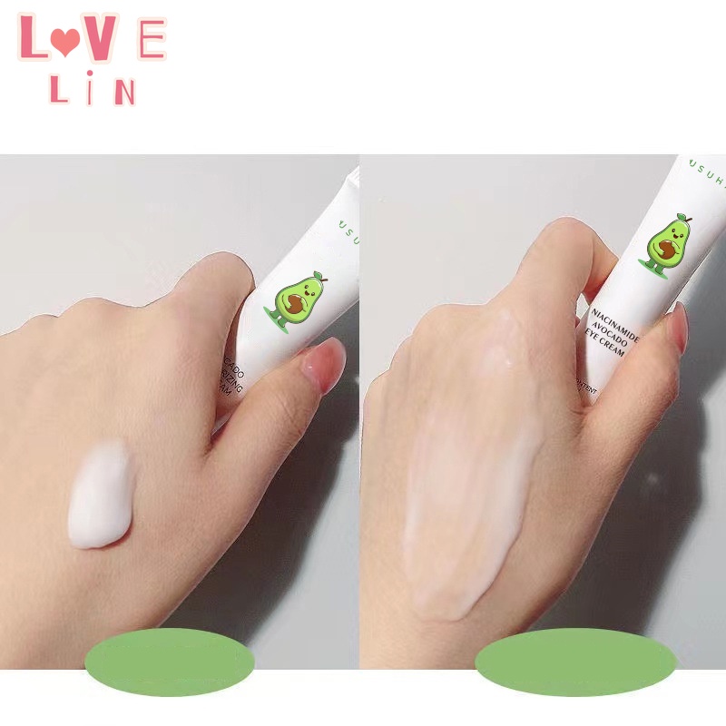 Kem Dưỡng Ẩm Làm Săn Chắc Da Mắt Chiết Xuất Bơ Niacinamide Hàn Quốc Yusu