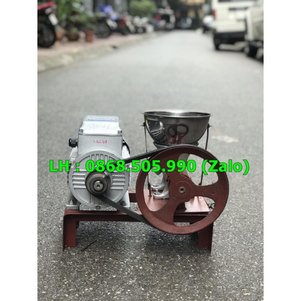 Máy đùn thịt,cua,cá, đùn xương cối 12cm, đường kính nồi 22cm, motor 1,1kw siêu khỏe