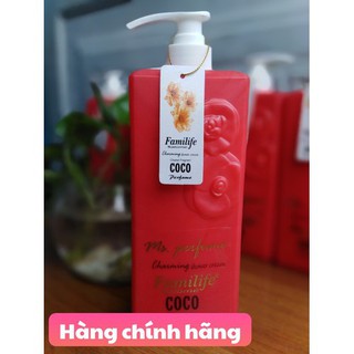 Sữa Tắm Nước Hoa Cao Cấp CoCo - Hương Hoa Anh Đào - 800ml