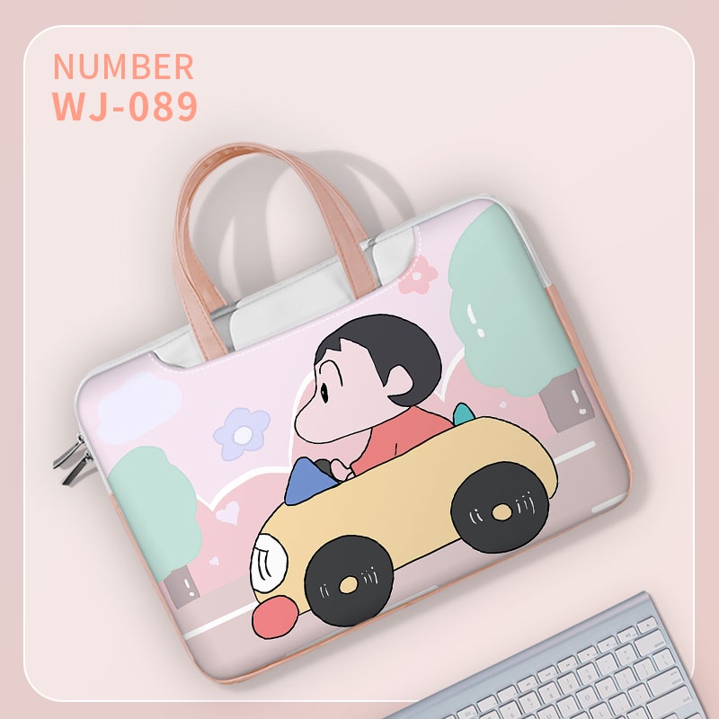 13 14 15 16 17 inch Ba lô máy tính xách tay màu hồng Túi xách dễ thương Túi đựng Túi xách của phụ nữ