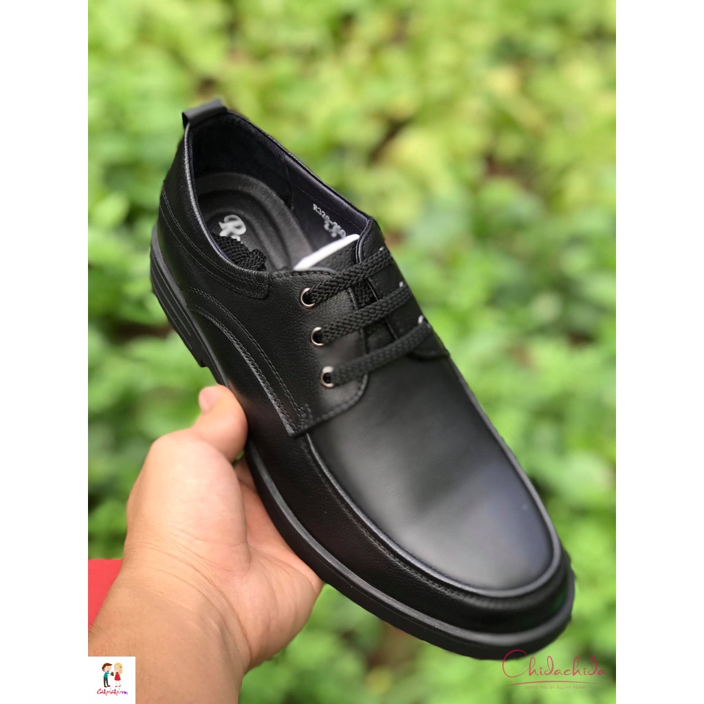 Giày công sở nam Royal Cobbler R326 siêu mềm, fom dáng đẹp, mặc các loại quần; size 39-43 (đen và nâu)