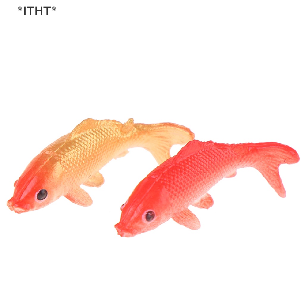 Set 5 mô hình cá chép mini trang trí nhà búp bê