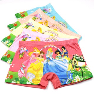 Combo 10 quần lót đùi công chúa elsa bé gái vải mát đủ màu, đủ size