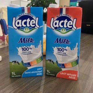 Sữa Lactel Uht Whole Milk 1L - Pháp