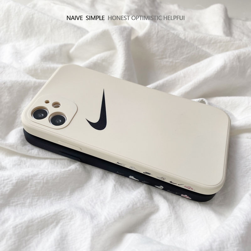 Ốp Điện Thoại Silicone Họa Tiết Logo Nike Thời Trang Cho Iphone 12 / 12 Pro Max / 11 / X / Xs Max / Xr / 7 / 8 Plus