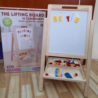 Bảng vẽ 2 mặt cho bé