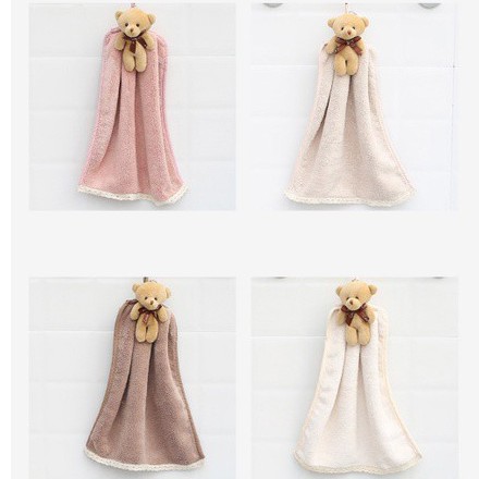 Khăn lau tay nhà bếp hình gấu teddy cực xinh yêu