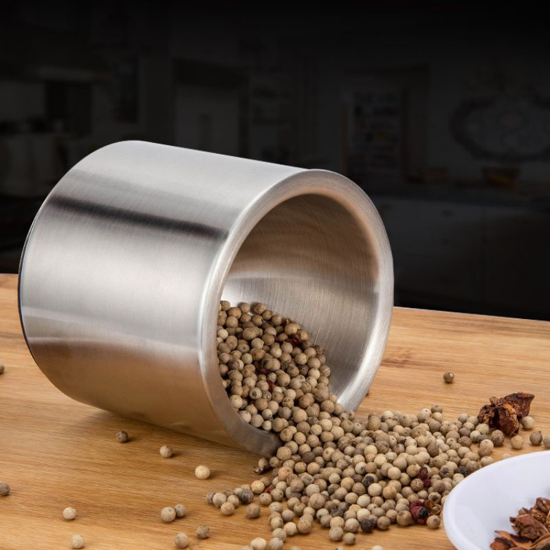 Bộ cối chày 304 thép không gỉ 10x9.5 - 14cm,,,