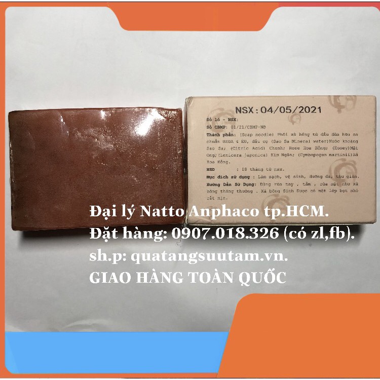 Xà Bông Hoa Hồng Sinh Dược 100gr <tpHCM> <handmade>