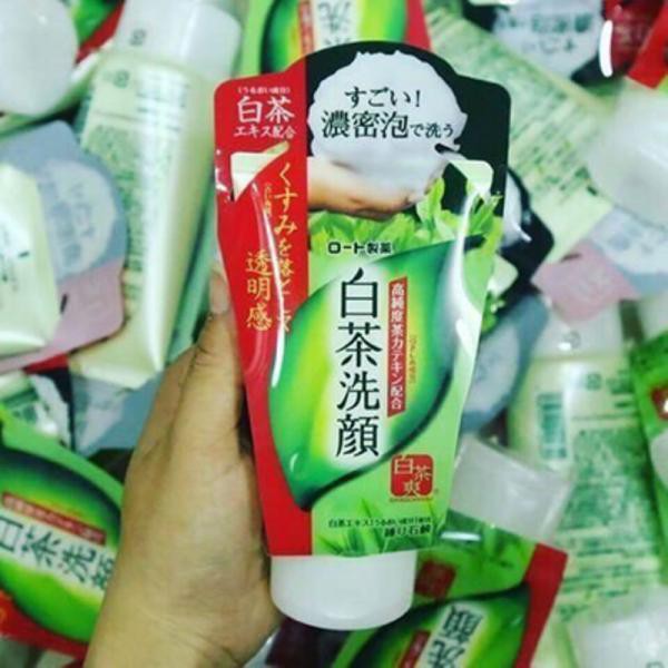 [Chuẩn Auth] Sữa rửa mặt trà xanh Rohto Shirochasou Nhật Bản (hàng chính hãng)