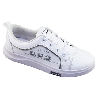 [SIÊU SALE] GIÀY BATA THỂ THAO BÉ GÁI HỌC SINH BITA'S GVBG.84 (CAM + ĐEN + TRẮNG) - BITAS GIRLS SPORT SNEAKERS