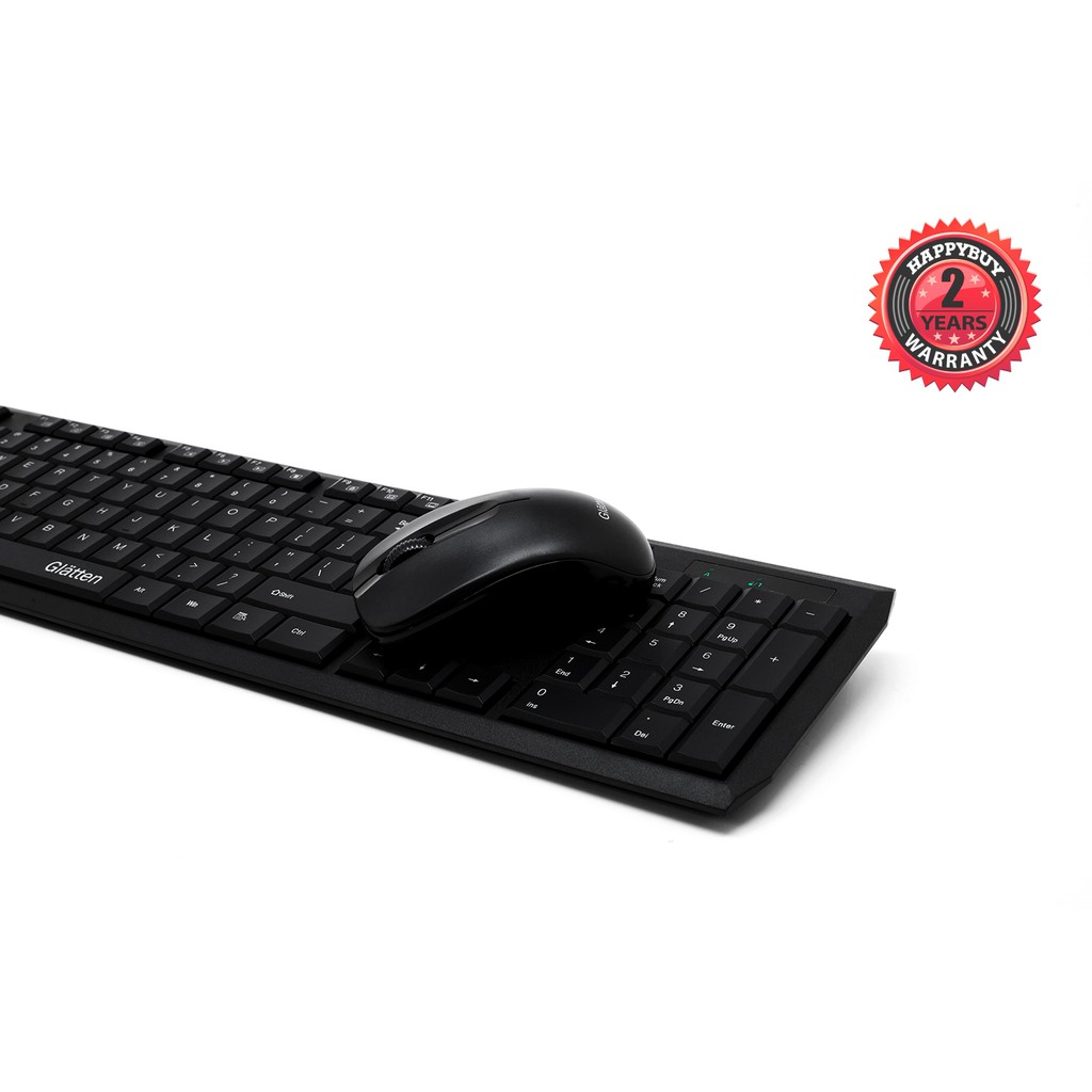 Bộ Bàn Phím Chuột Không Dây Glatten KM-186 | BigBuy360 - bigbuy360.vn