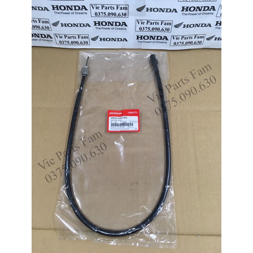 Dây công tơ mét đồng hồ Blade 110/DREAM 110/ FURURE 125/ WAVE RSX 110/ S110/ RS100, S100, RSX 100, hàng chính hãng Honda
