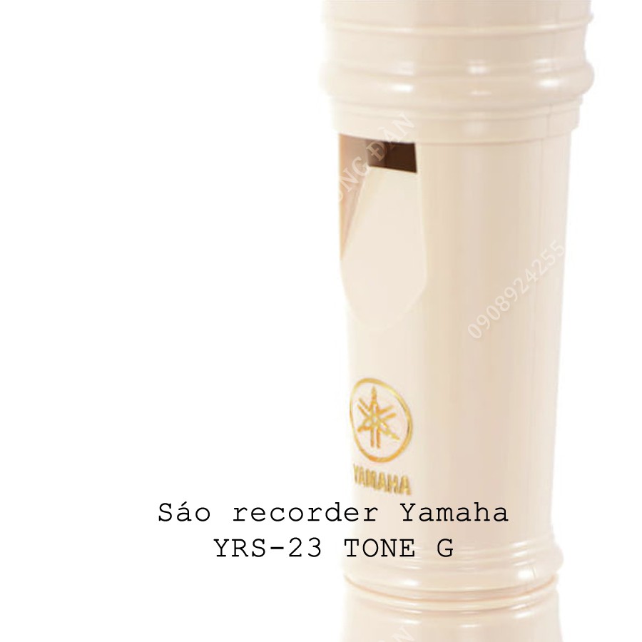 Tiêu Recorder Yamaha YRS-23 Tone G Màu Ngà