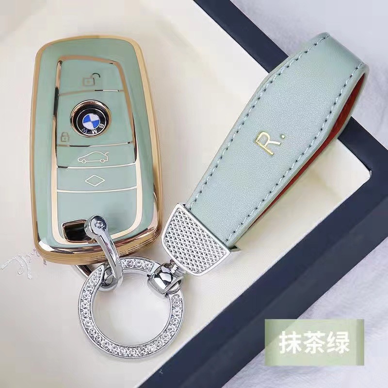 [Giá Nhà Máy] Móc Chìa Khóa Xe Hơi Cặp Đôi Phiên Bản Hàn Quốc Nhỏ Nhắn Đính Kim Cương Thị Trường Ban Đêm Hàng Mới