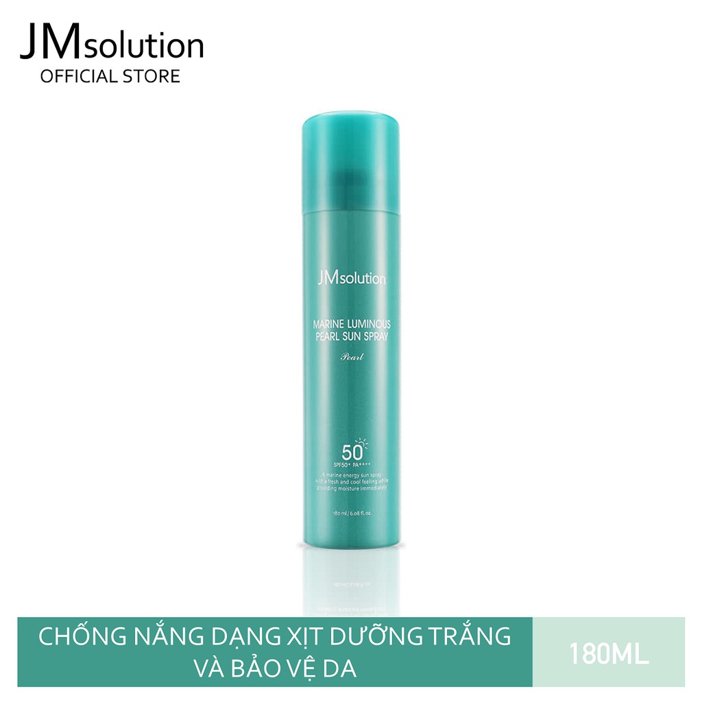 Xịt Chống Nắng Làm Trắng Bảo Vệ Da Jmsolution Marine Luminous Sun Spray 180ml