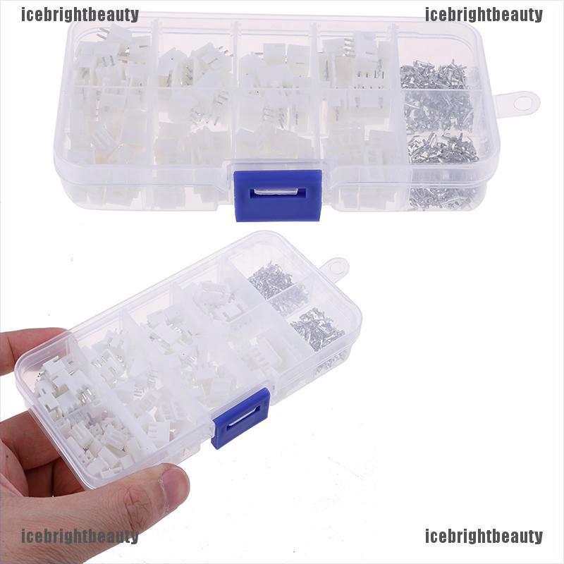 ★U I I ★Set 250 Đầu Nối Dây Điện XH2.54 2p 3p 4p pin 2.54mm Chuyên Dụng