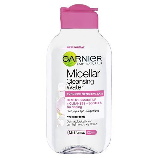 Tẩy trang Garnier hồng 125ml pháp